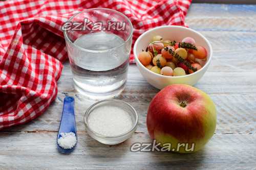 Компот из яблок на зиму: вкусно и полезно Компот из яблок на зиму: вкусно и полезно